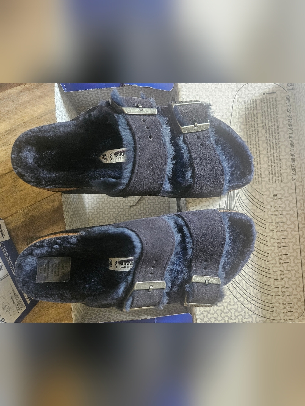 Birkenstock "Arizona Shearling" Size 38 - NWT!!! - Picture 11 of 13